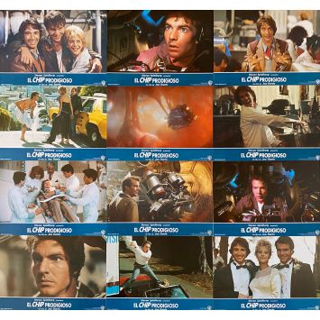 INNERSPACE Spanish Lobby Cards- 9x12,5 in. - 1987 - Joe Dante, Dennis Quaid