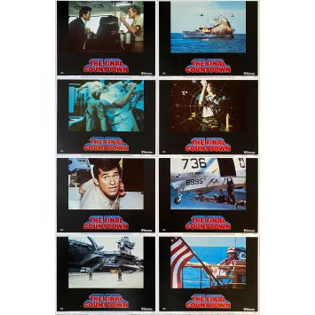 THE FINAL COUNTDOWN US Lobby Cards x8 - 11x14 in. - 1980 - Don Taylor, Kirk Douglas