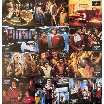 STAR TREK 2 : LA COLERE DE KHAN Photos de film x12 - 21x30 cm. - 1982 - Leonard Nimoy, Nicholas Meyer