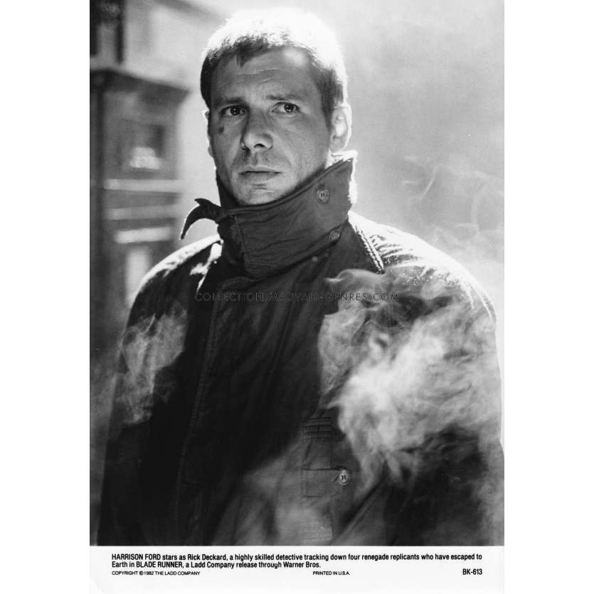 BLADE RUNNER Photo de presse BK-613 - 20x25 cm. - 1982 - Harrison Ford, Ridley Scott