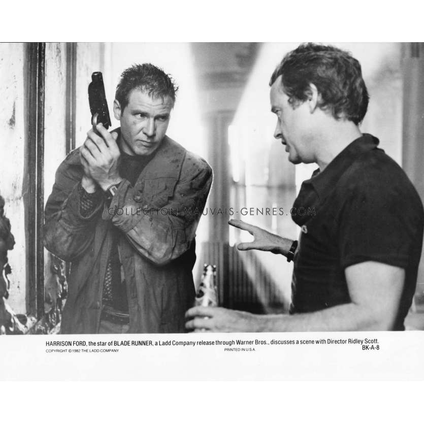 BLADE RUNNER Photo de presse BK-A-8 - 20x25 cm. - 1982 - Harrison Ford, Ridley Scott