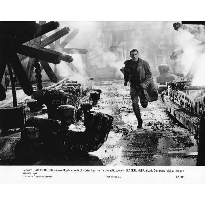 BLADE RUNNER Photo de presse BK-105 - 20x25 cm. - 1982 - Harrison Ford, Ridley Scott