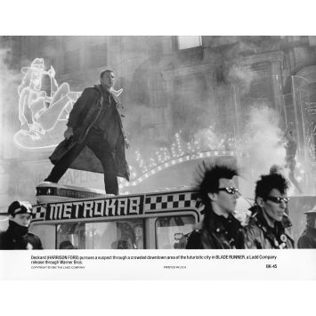 BLADE RUNNER Photo de presse BK-45 - 20x25 cm. - 1982 - Harrison Ford, Ridley Scott