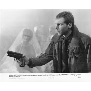 BLADE RUNNER US Movie Still BK-43 - 8x10 in. - 1982 - Ridley Scott, Harrison Ford