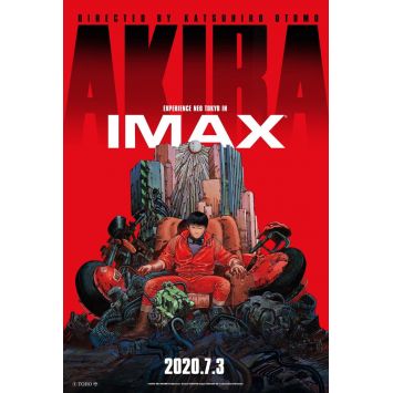 AKIRA Imax Movie Poster - 27x40 in. - 1987/R2020 - Katsushiro Otomo, Tetsuo, Manga
