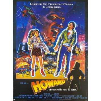 HOWARD Affiche de film- 40x54 cm. - 1986 - Tim Robbins, George Lucas