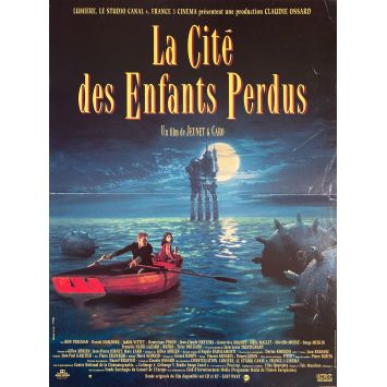 THE CITY OF THE LOST CHILDREN French Movie Poster- 15x21 in. - 1995 - Jean-Pierre Jeunet, Marc Caro, Ron Perlman