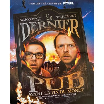 THE WORLD'S END French Movie Poster- 15x21 in. - 2013 - Edgar Wright, Simon Pegg