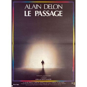 THE PASSAGE French Movie Poster- 15x21 in. - 1986 - René Manzor, Alain Delon
