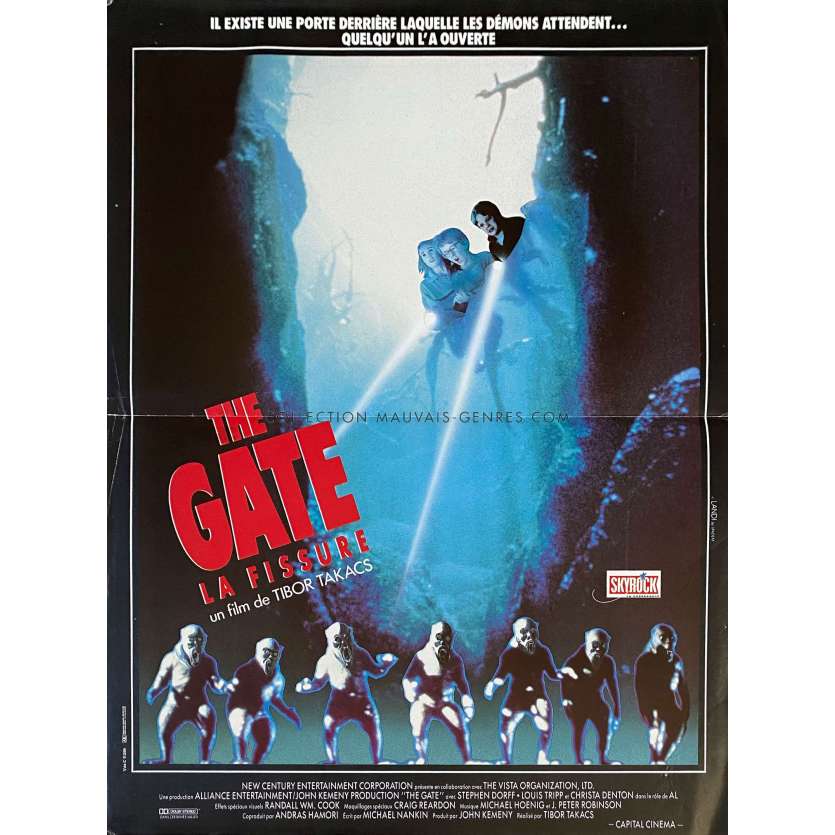 THE GATE - LA FISSURE Affiche de film- 40x54 cm. - 1987 - Stephen Dorff, Tibor Takács