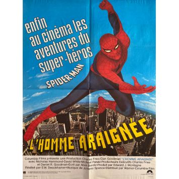 THE AMAZING SPIDER-MAN French Movie Poster- 23x32 in. - 1979 - Ron Satlof, Nicholas Hammond