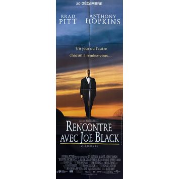 MEET JOE BLACK French Movie Poster- 23x63 in. - 1998 - Martin Brest, Brad Pitt, Anthony Hopkins