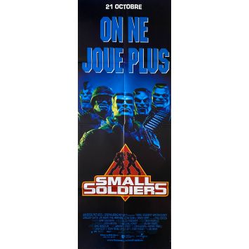 SMALL SOLDIERS French Movie Poster- 23x63 in. - 1998 - Joe Dante, Kirsten Dunst