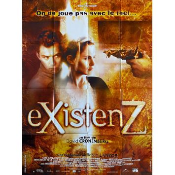 EXISTENZ Affiche de film- 120x160 cm. - 1999 - Jude Law, David Cronenberg
