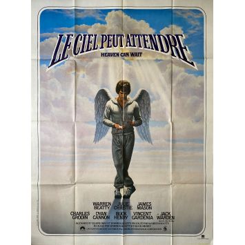 LE CIEL PEUT ATTENDRE Affiche de film- 120x160 cm. - 1978 - Julie Christie, Warren Beatty