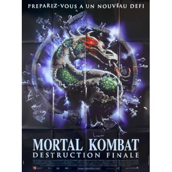 MORTAL KOMBAT ANNIHILATION French Movie Poster- 47x63 in. - 1997 - John R. Leonetti, Robin Shou