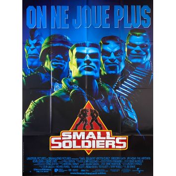 SMALL SOLDIERS French Movie Poster- 47x63 in. - 1998 - Joe Dante, Kirsten Dunst