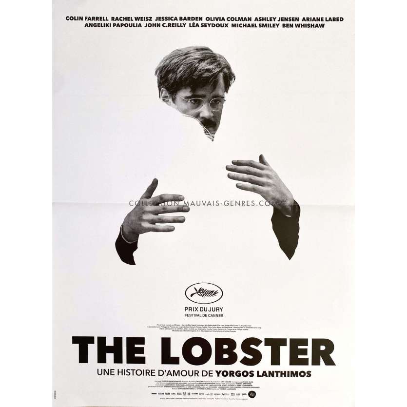 THE LOBSTER Affiche de film Colin - 40x54 cm. - 2015 - Colin Farrell, Rachel Weisz, Yorgos Lanthimos