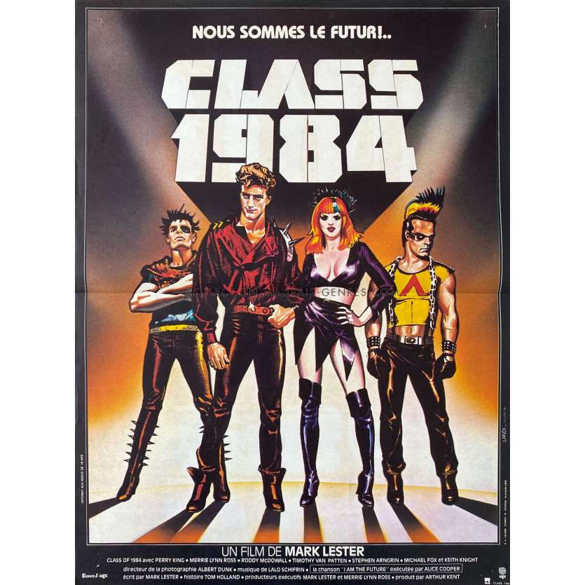 CLASS 1984 Affiche de film- 40x54 cm. - 1982 - Perry King, Mark Lester