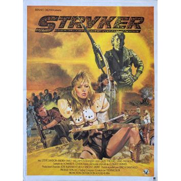 STRYKER Affiche de film- 40x54 cm. - 1983 - Steve Sandor, Cirio H. Santiago