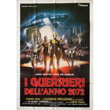 ROME 2072 AD: THE NEW GLADIATORS Italian Movie Poster- 39x55 in. - 1983 - Lucio Fulci, Fred Williamson