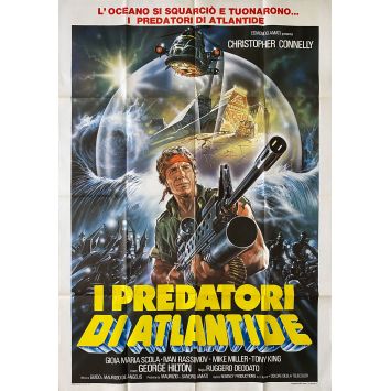 ATLANTIS INTERCEPTORS Affiche de film- 100x140 cm. - 1983 - Christopher Connelly, Ruggero Deodato