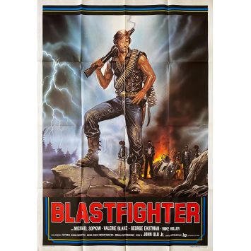 BLASTFIGHTER Affiche de film- 100x140 cm. - 1984 - Michael Sopkiw, Lamberto Bava