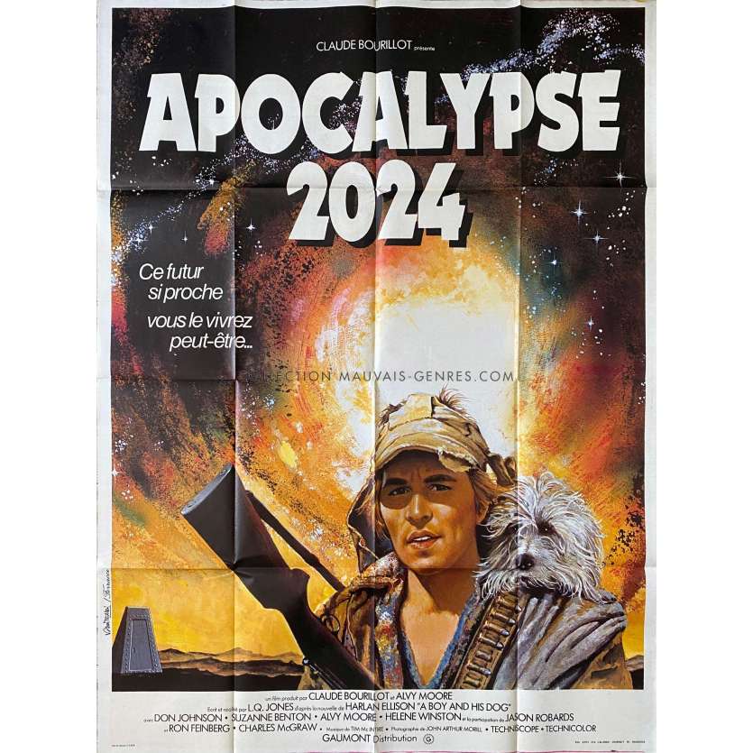 APOCALYPSE 2024 Affiche de film- 120x160 cm. - 1975 - Don Johnson, L. Q. Jones
