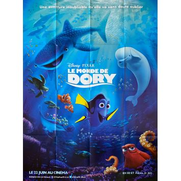 FINDING DORY French Movie Poster- 47x63 in. - 2016 - Andrew Stanton, Ellen DeGeneres