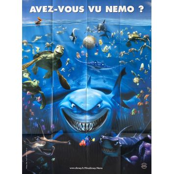 FINDING NEMO French Movie Poster adv - 47x63 in. - 2003 - Andrew Stanton, Albert Brooks