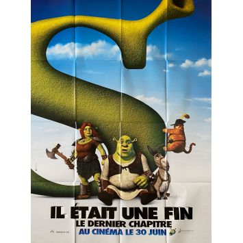 SHREK 4 Affiche de film Prev - 120x160 cm. - 2010 - Mike Myers, Mike Mitchell