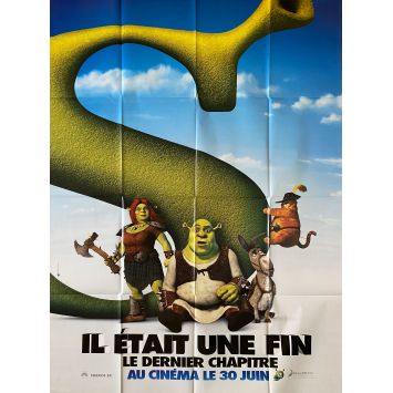 SHREK FOREVER AFTER French Movie Poster adv - 47x63 in. - 2010 - Mike Mitchell, Mike Myers