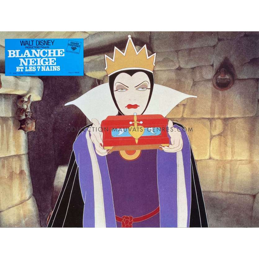 BLANCHE NEIGE ET LES SEPT NAINS Photo de film N04 - 21x30 cm. - 1937/R1973 - Adriana Caselotti, Walt Disney