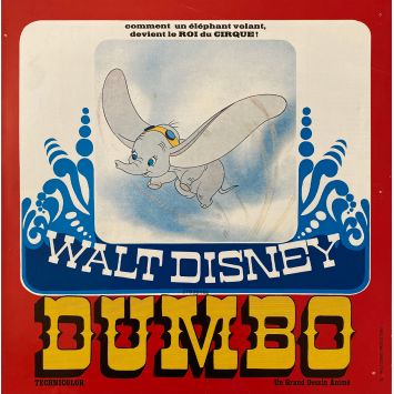 DUMBO French Herald/Trade Ad 4p - 11x11 in. - 1941 - Walt Disney, Sterling Holloway