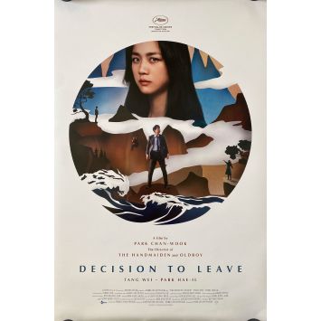 DECISION TO LEAVE US Movie Poster- 27x41 in. - 2022 - Park Chan-wook, Tang Wei