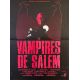 SALEM'S LOT French Movie Poster Red Style - 15x21 in. - 1979 - Tobe Hooper, David Soul