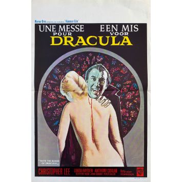 TASTE THE BLOOD OF DRACULA Belgian Movie Poster- 14x21 in. - 1970 - Peter Sasdy, Christopher Lee