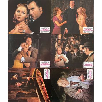 TASTE THE BLOOD OF DRACULA French Lobby Cards x6 - set B - 9x12 in. - 1970 - Peter Sasdy, Christopher Lee