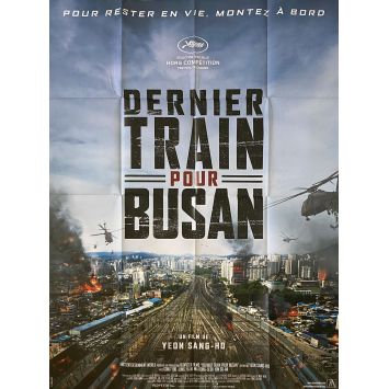 LE DERNIER TRAIN POUR BUSAN Affiche de film- 120x160 cm. - 2016 - Gong Yoo, Sang-ho Yeon