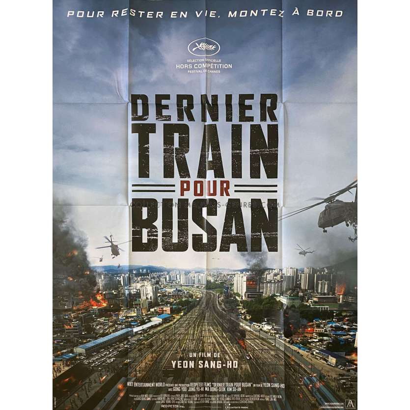 LE DERNIER TRAIN POUR BUSAN Affiche de film- 120x160 cm. - 2016 - Gong Yoo, Sang-ho Yeon