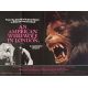 AN AMERICAN WEREWOLF IN LONDON British Movie Poster- 30x40 in. - 1981 - John Landis, David Naughton