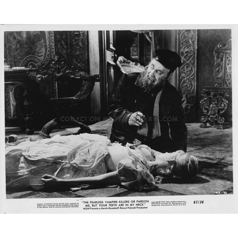 THE FEARLESS VAMPIRE KILLERS US Movie Still VK-70 - 8x10 in. - 1967 - Roman Polanski, Sharon Tate