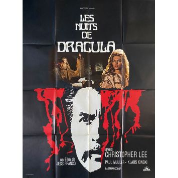 COUNT DRACULA French Movie Poster- 47x63 in. - 1970 - Jess Franco, Christopher Lee