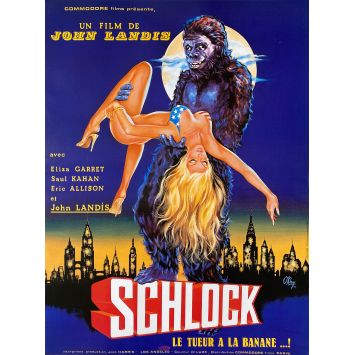 SCHLOCK Affiche de film- 40x54 cm. - 1973 - Saul Kahan , John Landis