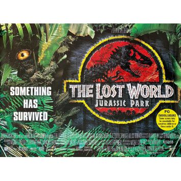 JURASSIC PARK 2 THE LOST WORLD British Movie Poster- 30x40 in. - 1997 - Steven Spielberg, Jeff Goldblum