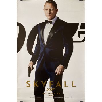 SKYFALL US Movie Poster Teaser - 27x40 in. - 2012 - James Bond, Daniel Craig