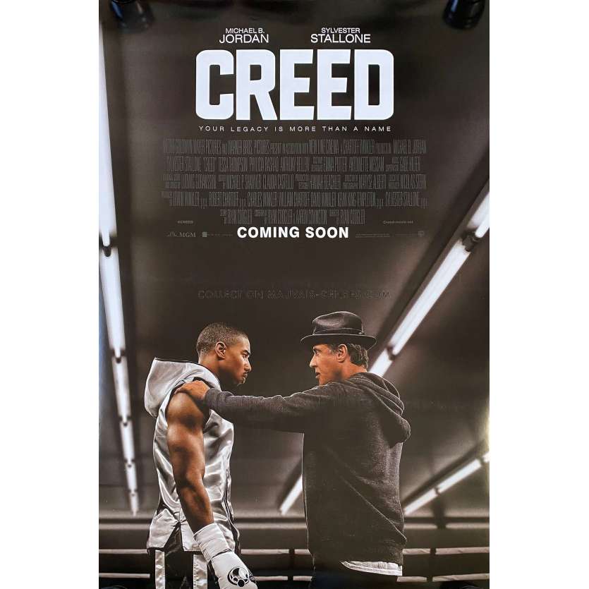 CREED, L'HERITAGE DE ROCKY Affiche de film Prev. - 69x102 cm. - 2015 - Michael B. Jordan, Sylvester Stallone, Ryan Coogler