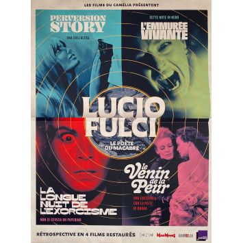 LUCIO FULCI POETE DU MACABRE Affiche de film- 40x54 cm. - 2019 - Katherine Maccoll, Lucio Fulci