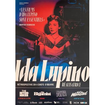 IDA LUPINO DIRECTOR French Movie Poster- 15x21 in. - 2023 - Ida Lupino, Sally Forrest