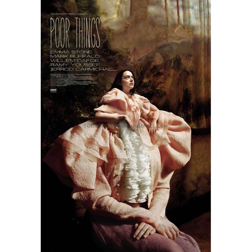 PAUVRES CREATURES Affiche de film- 69x102 cm. - 2023 - Emma Stone, Yorgos Lanthimos